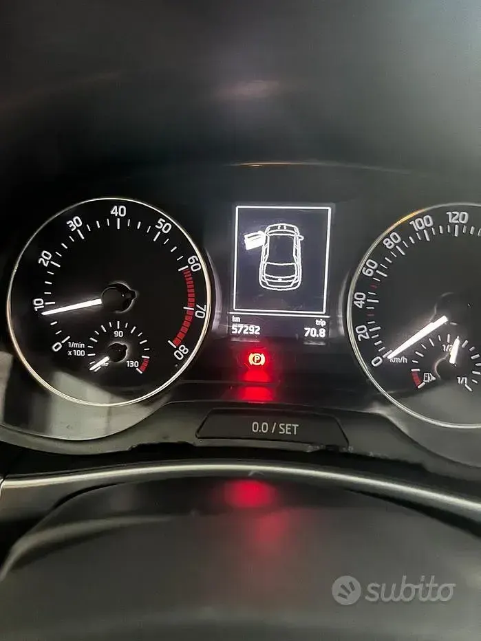 Usata Skoda Fabia 60 CV (44 kW) 2017 Bianco Berlina