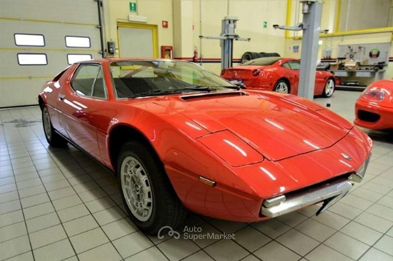Usata Maserati Merak 190 CV (139 kW) 1975 Rosso Coupé