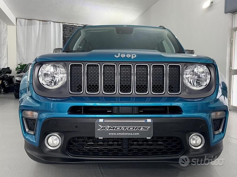 Usata Jeep Renegade Limited 130 CV (95 kW) 2021 Blu SUV