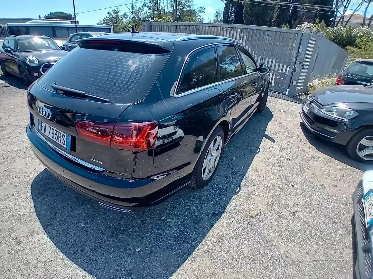 Usata Audi A6 Premium 218 CV (160 kW) 2015 Nero Station wagon