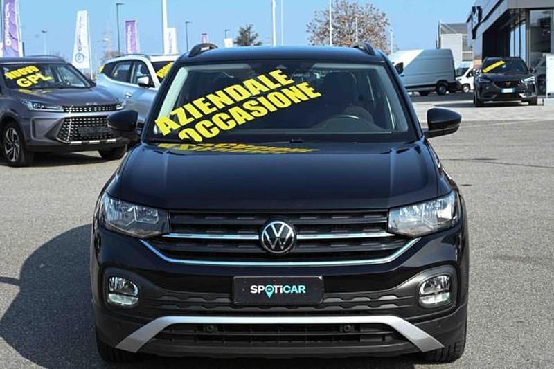 Usata VW T-Cross Advance 110 CV (80 kW) 2021 Nero SUV