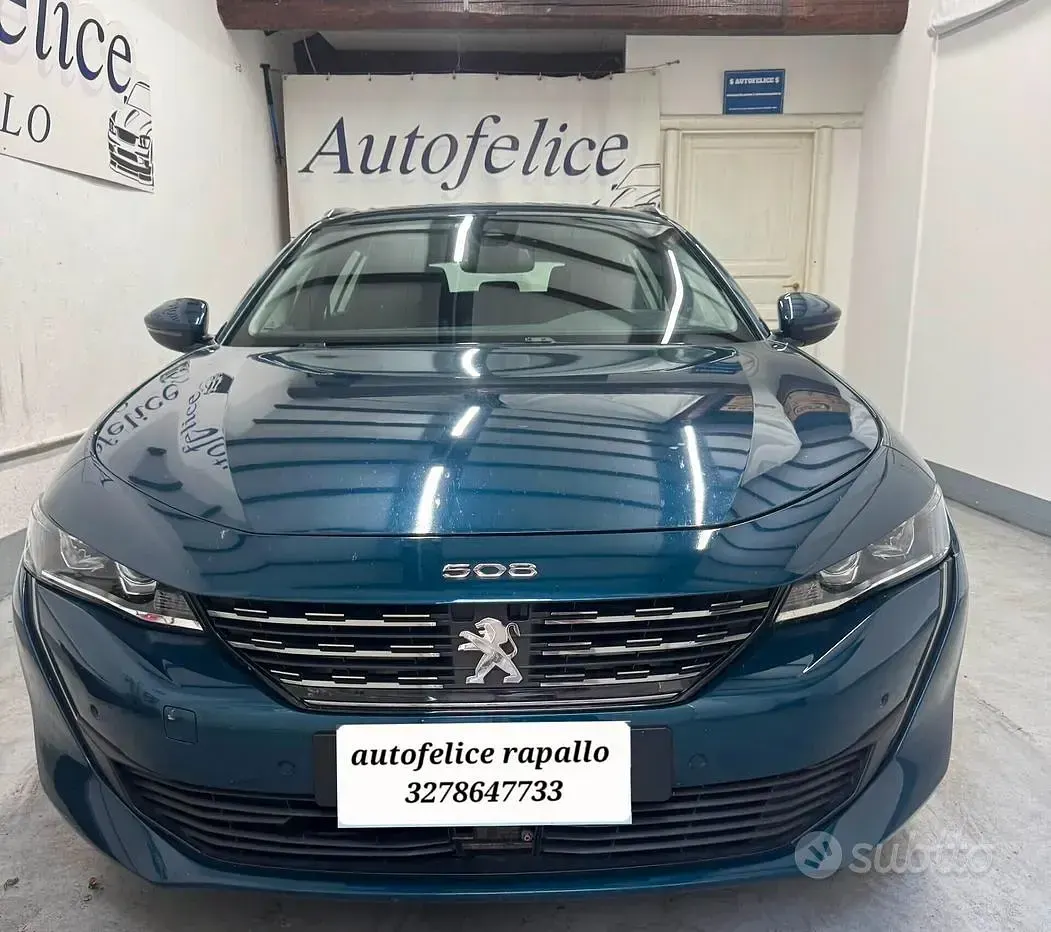 Usata Peugeot 508 GT 131 CV (96 kW) 2021 Bluazzurro Berlina