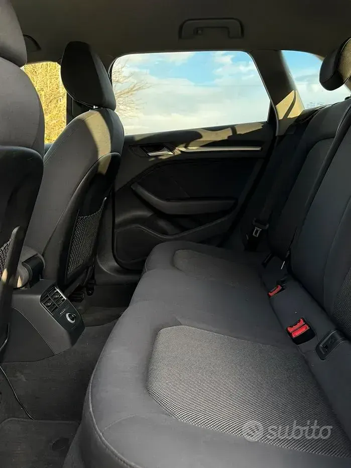 Usata Audi A3 116 CV (85 kW) 2017 Nero Berlina