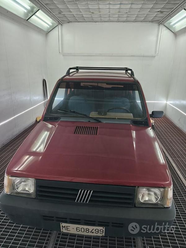 Usata Fiat Panda 50 CV (36 kW) 1993 Rosso Utilitaria