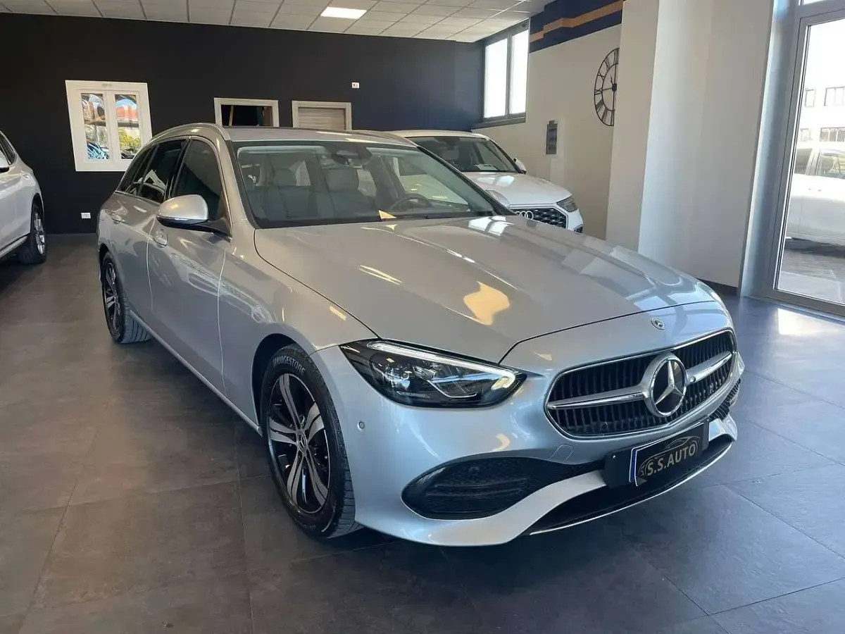Usata Mercedes C200 163 CV (119 kW) 2022 Argento Station wagon