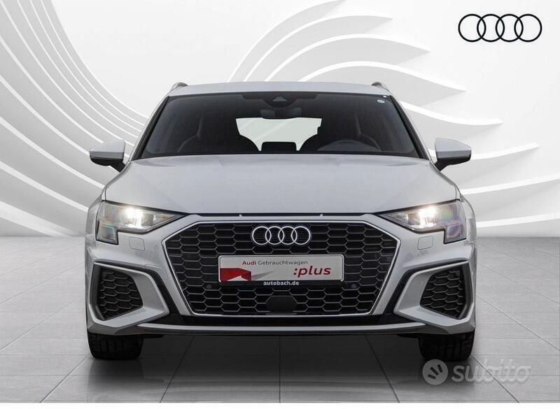 Usata Audi A3 S-Line 150 CV (110 kW) 2022 Bianco Berlina