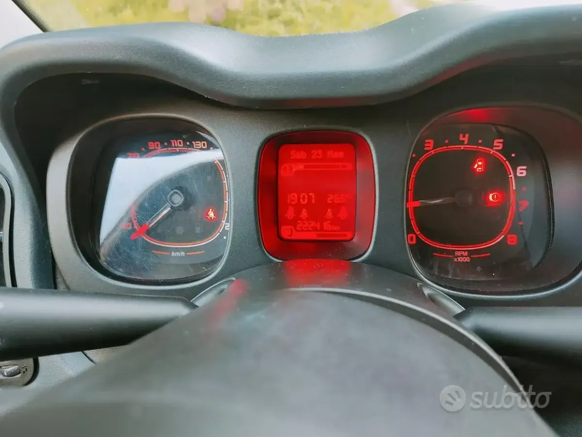 Usata Fiat Panda 2018 Grigio Utilitaria