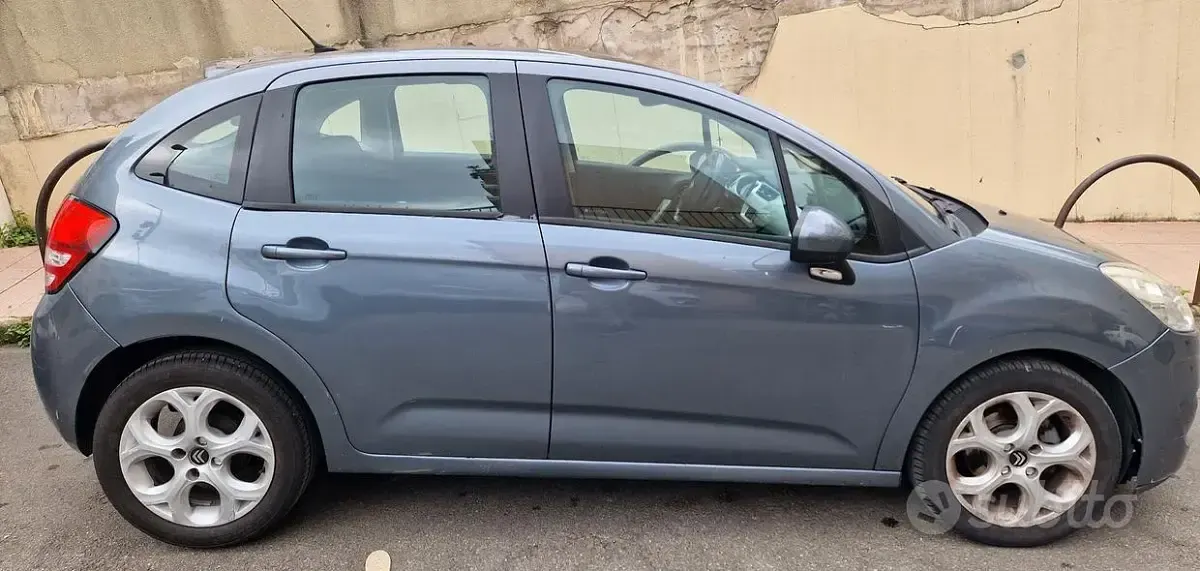 Usata Citroën C3 Exclusive 68 CV (50 kW) 2010 Grigio Berlina