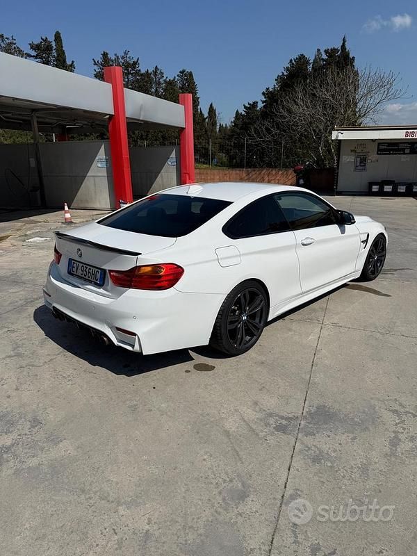 Usata BMW 420 184 CV (135 kW) 2015 Bianco Coupé