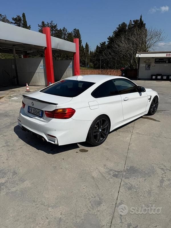 Usata BMW 420 Coupé 184 CV (135 kW) 2015 Bianco Coupé