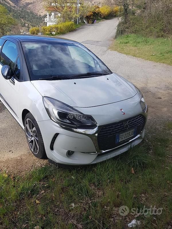 Usata DS Automobiles DS3 82 CV (60 kW) 2016 Bianco Utilitaria