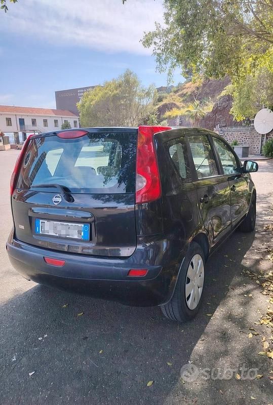 Usata Nissan Note 88 CV (64 kW) 2009 Nero Monovolume