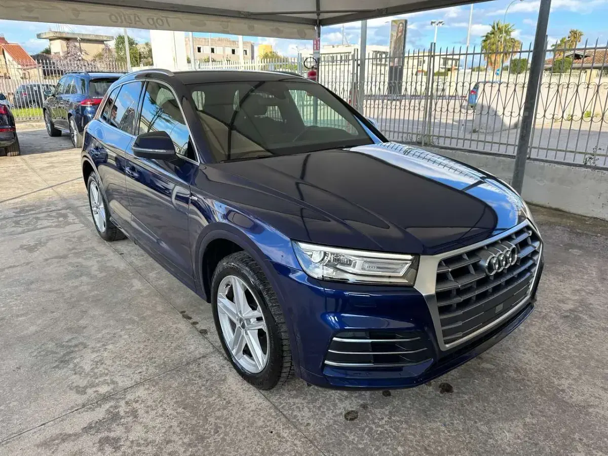 Brugt Audi Q5 S-line plus 190 HK (139 kW) 2019 Blå SUV