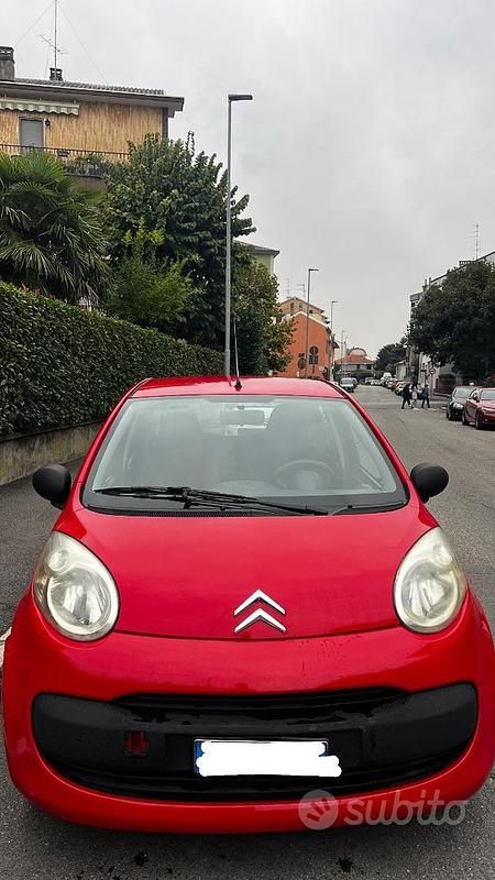 Usata Citroën C1 2007 Rosso Utilitaria