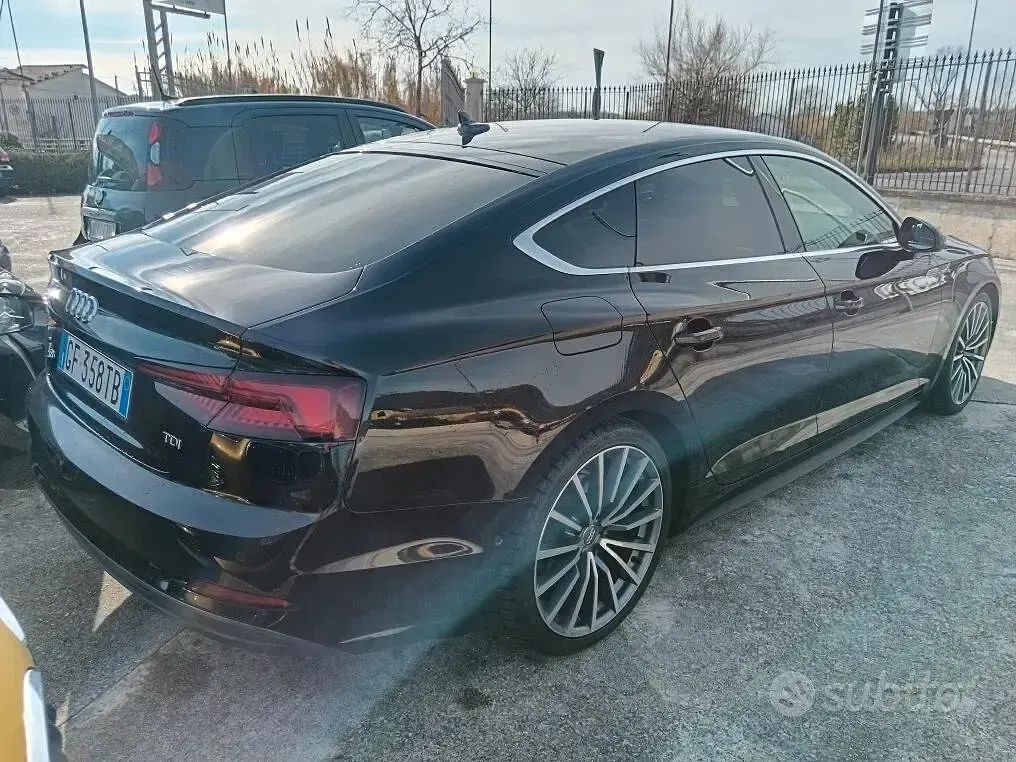 Usata Audi A5 S-Line 190 CV (139 kW) 2018 Nero Coupé