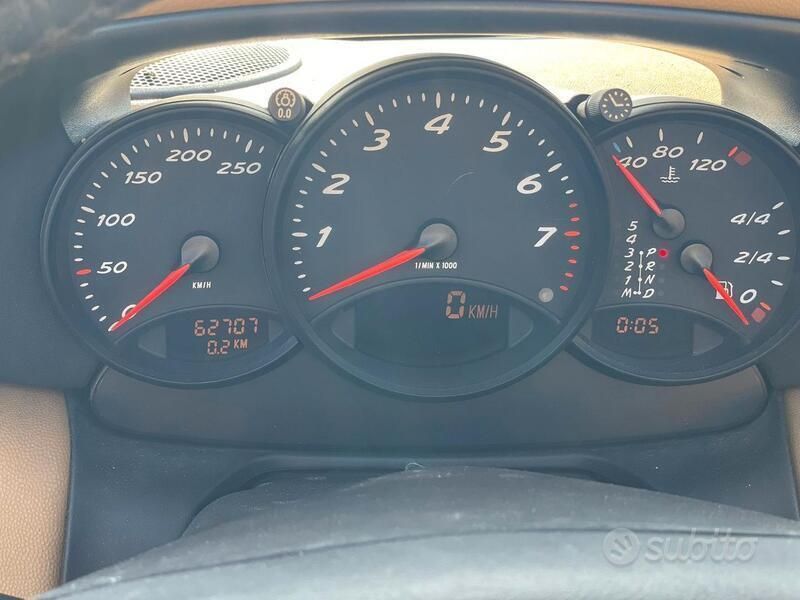 Gebraucht Porsche Boxster 204 PS (150 kW) 1997 Blau Cabrio