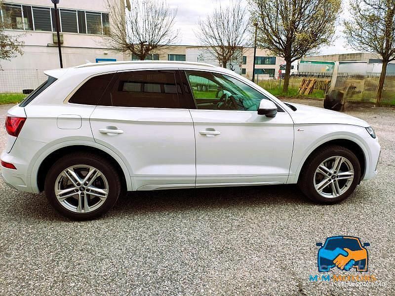 Usata Audi Q5 S-Line 204 CV (150 kW) 2021 Bianco SUV