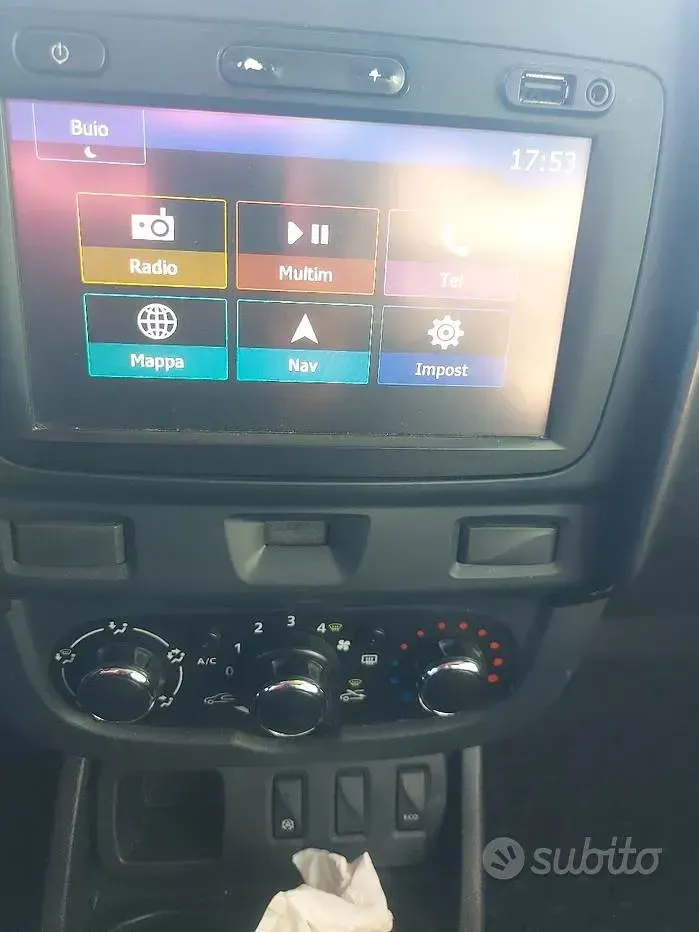 Usata Dacia Duster 110 CV (80 kW) 2015 Bianco SUV