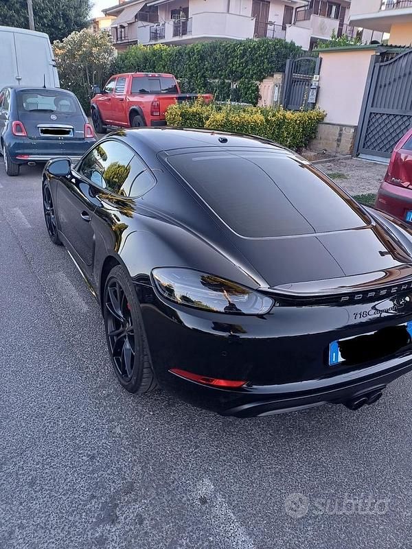 Usata Porsche 718 Cayman S 350 CV (257 kW) 2019 Nero Coupé