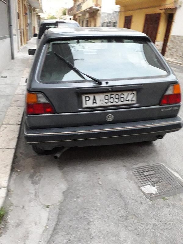Usata VW Golf II 1988 Grigio Utilitaria