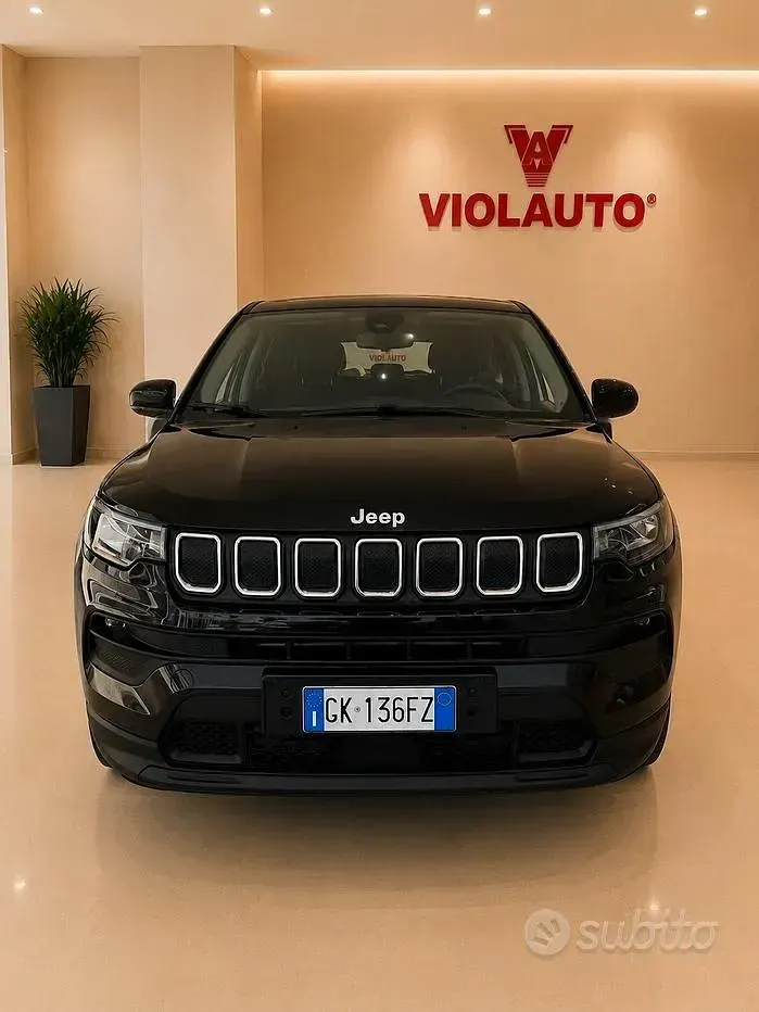 Usata Jeep Compass Longitude 131 CV (96 kW) 2022 Nero SUV