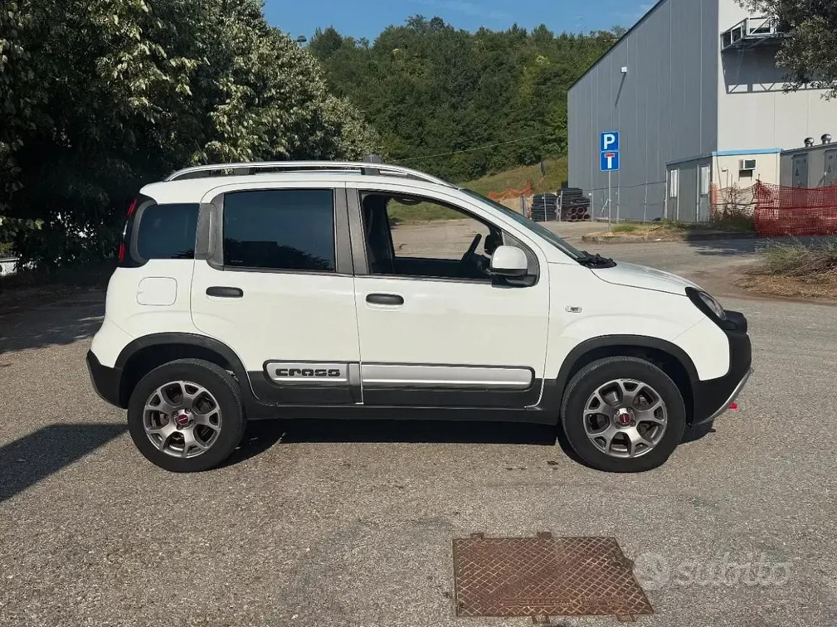 Usata Fiat Panda Cross Cross 86 CV (63 kW) 2019 Bianco Utilitaria