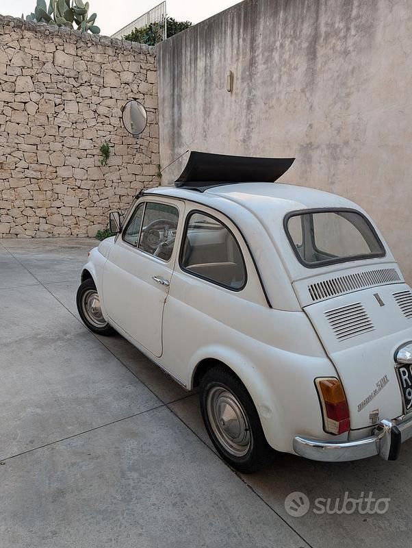 Usata Fiat 500 1960 Bianco Utilitaria