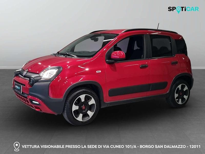 Rosso Usata 2024 Fiat Panda Cross Cross Due volumi | 12.000 € (Ottimo prezzo) - Immagine 1/4