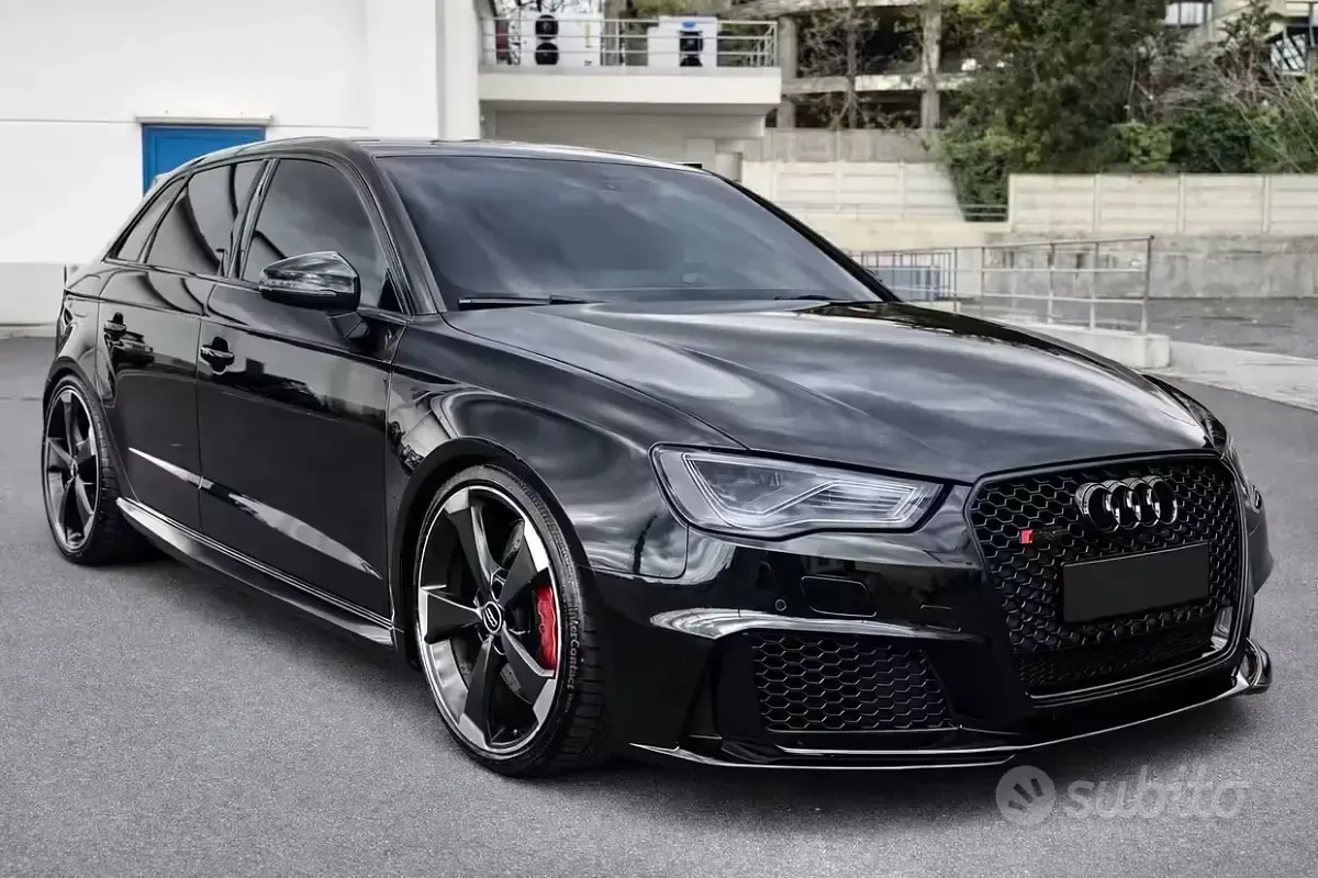 Usata Audi RS3 310 CV (228 kW) 2017 Nero Berlina