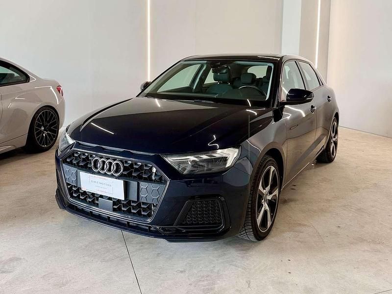 Usata Audi A1 Sportback Advanced 116 CV (85 kW) 2019 Blu met Utilitaria