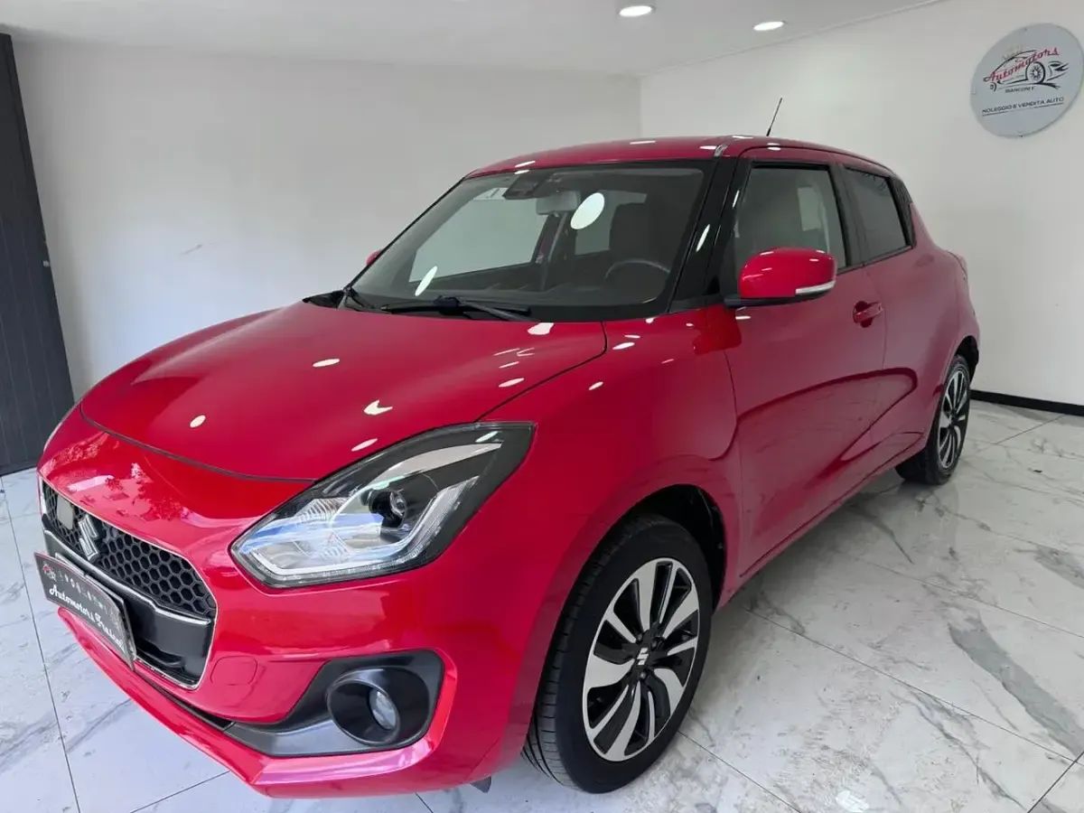 Usata Suzuki Swift Cool 90 CV (66 kW) 2020 Rosso Utilitaria