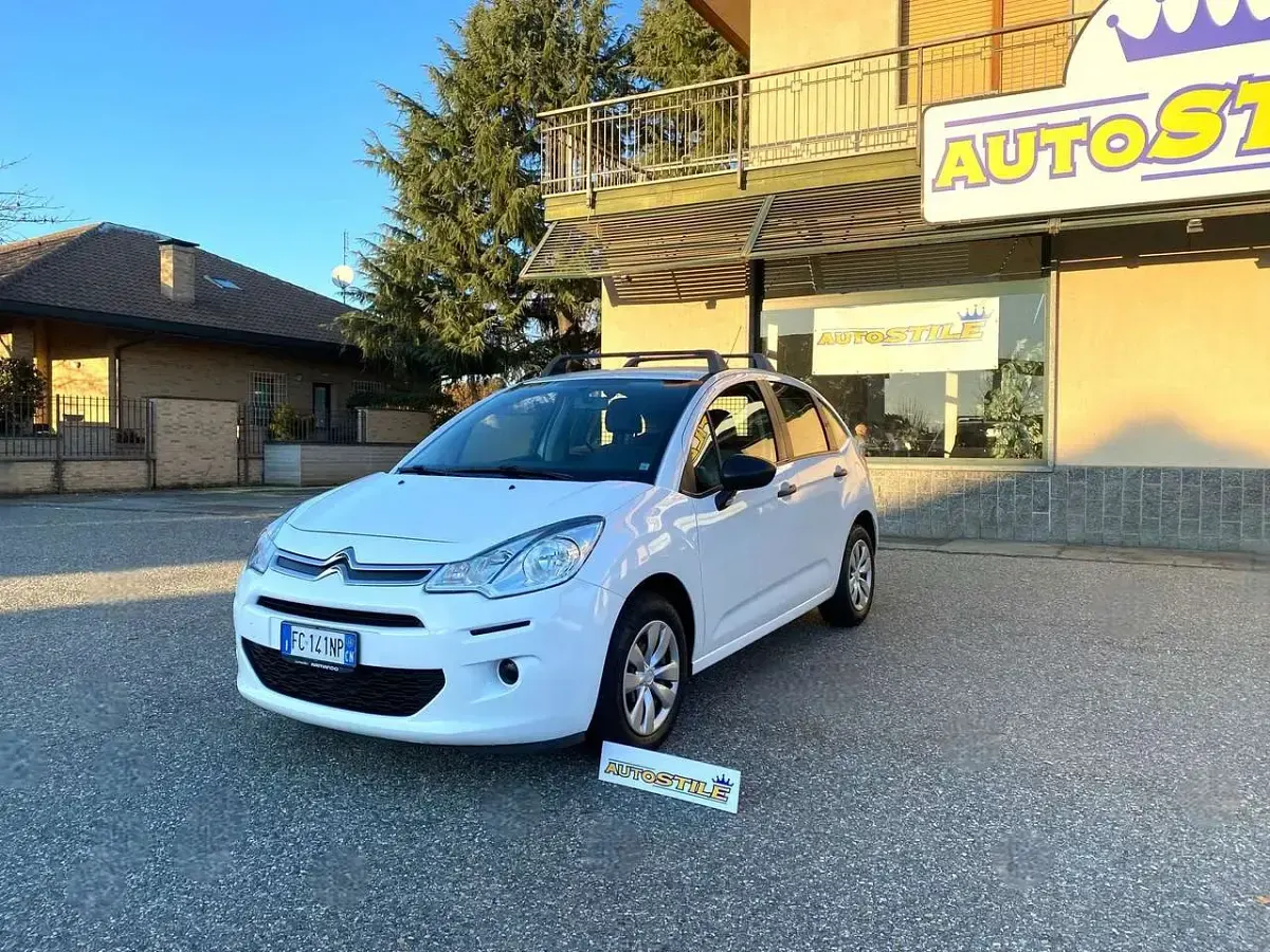 Usata Citroën C3 75 CV (55 kW) 2016 Bianco Furgone