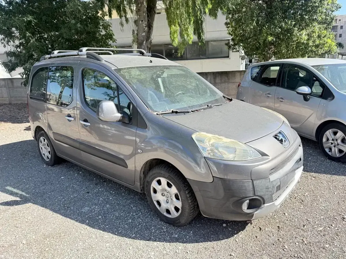 Usata Peugeot Partner Tepee 90 CV (66 kW) 2010 Grigio Monovolume