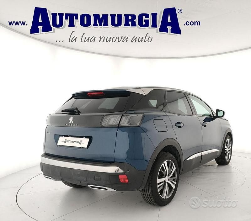 Usata Peugeot 3008 Allure 131 CV (96 kW) 2022 Blu SUV