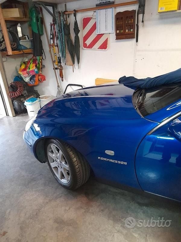 Usata Mercedes 170 192 CV (141 kW) 1999 Blu Cabrio