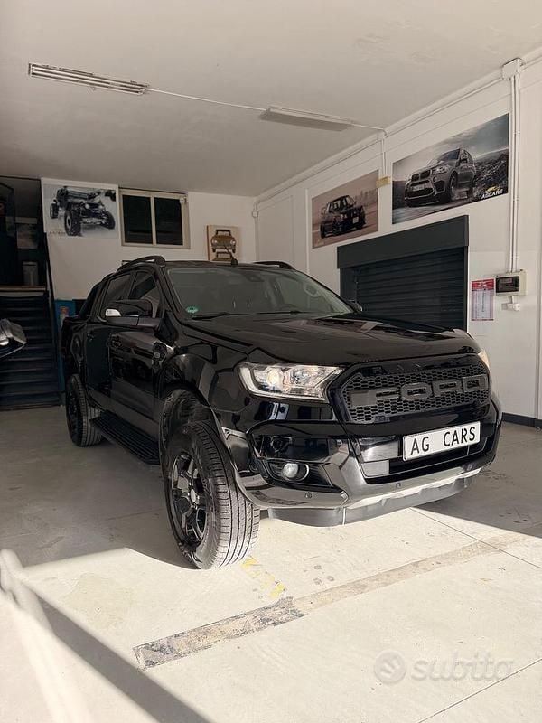 Usata Ford Ranger Limited 199 CV (146 kW) 2018 Nero Pick-up
