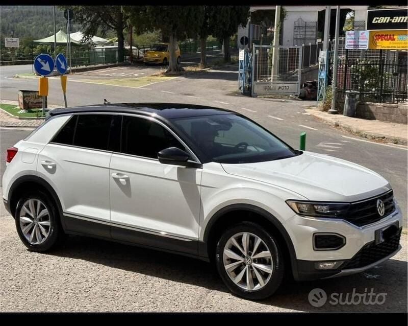 Usata VW T-Roc 150 CV (110 kW) 2017 Bianco SUV