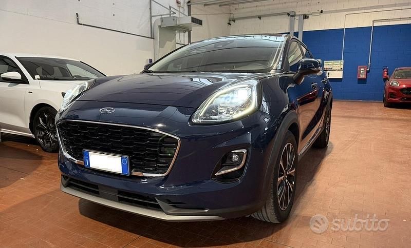 Usata Ford Puma Titanium 125 CV (91 kW) 2022 Blu SUV
