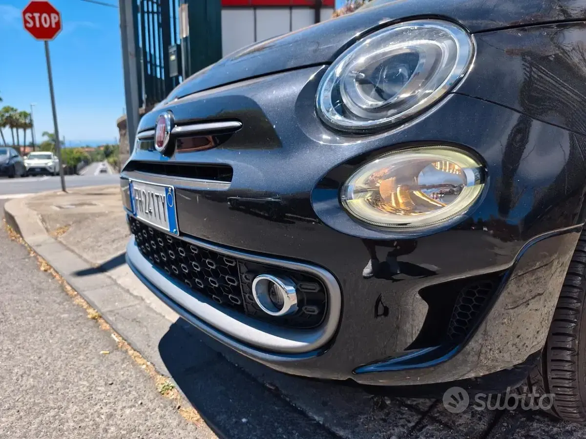 Usata Fiat 500 S 69 CV (50 kW) 2017 Nero Berlina