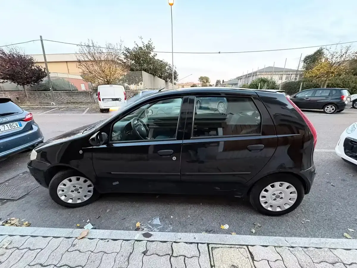 Usata Fiat Punto Active 60 CV (44 kW) 2010 Nero Utilitaria