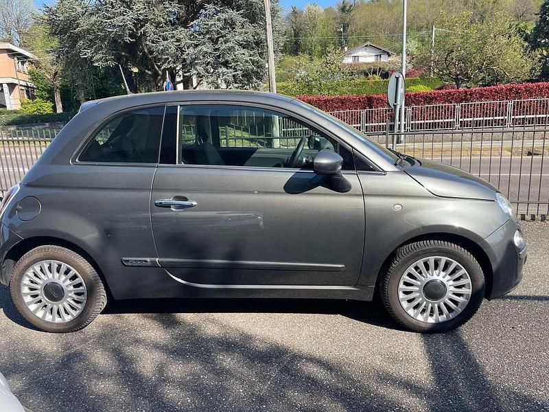 Usata Fiat 500 Lounge 69 CV (50 kW) 2012 Grigio Utilitaria