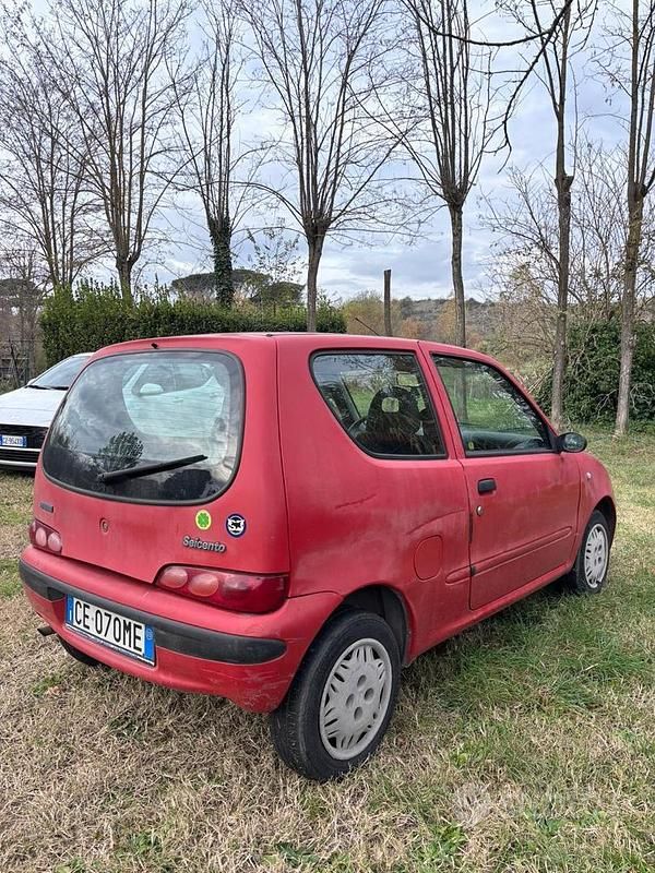 Usata Fiat 600 2003 Rosso Utilitaria