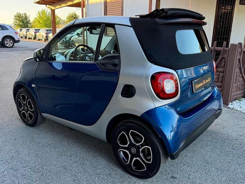Usata Smart ForTwo Cabrio 71 CV (52 kW) 2016 Blu/azzurro Cabrio