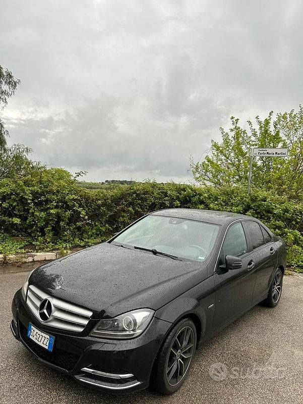 Usata Mercedes C200 2011 Nero Berlina