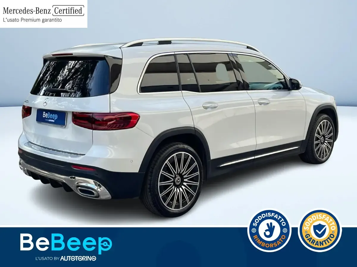 Usata Mercedes GLB200 Advanced Plus 150 CV (110 kW) 2024 Bianco pastello SUV