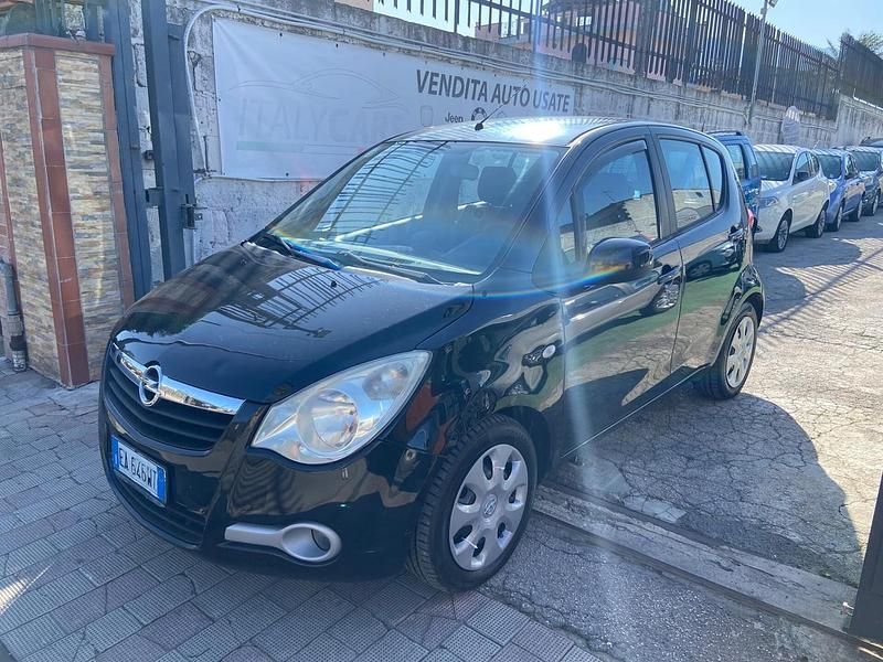 Usata Opel Agila Enjoy 65 CV (47 kW) 2010 Nero Utilitaria