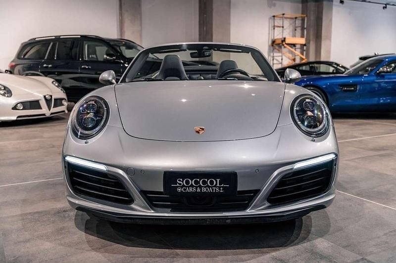 Usata Porsche 911 Carrera 4S Cabriolet 420 CV (308 kW) 2017 Argento Cabrio
