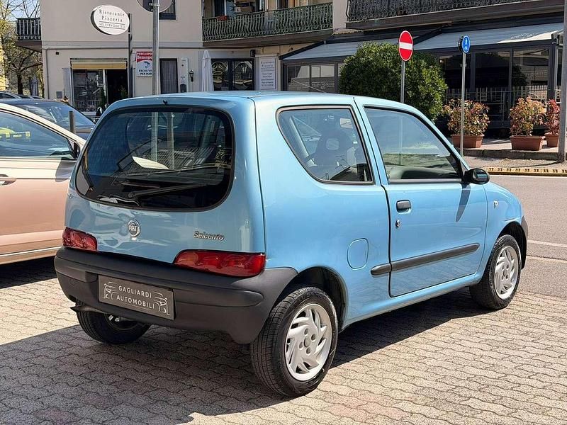 Usata Fiat Seicento Active 54 CV (39 kW) 2004 Azzurro Utilitaria