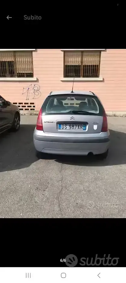 Usata Citroën C3 68 CV (50 kW) 2008 Grigio Berlina