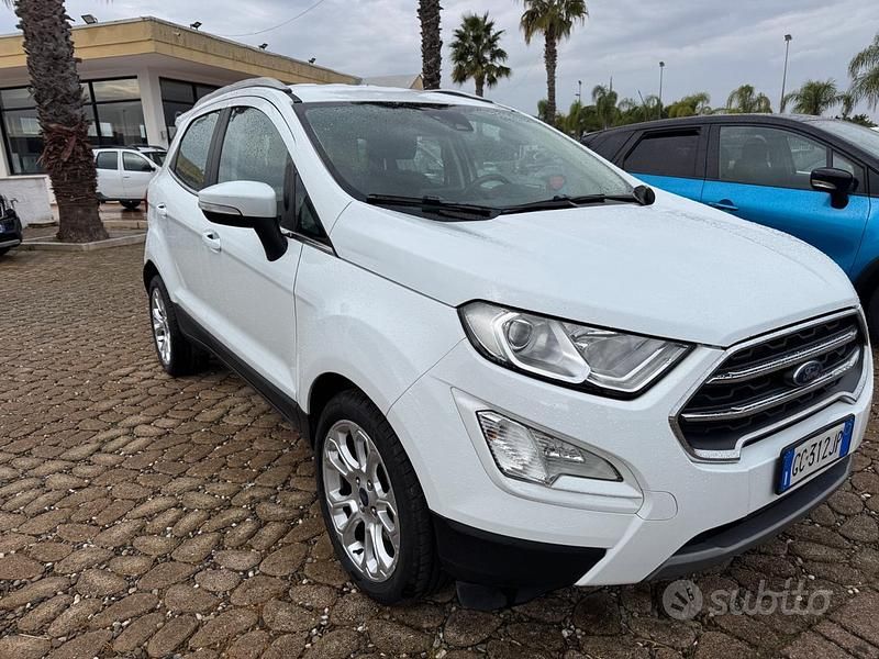 Usata Ford Ecosport Titanium 95 CV (69 kW) 2020 Bianco SUV